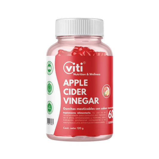 Gomitas con vinagre de manzana