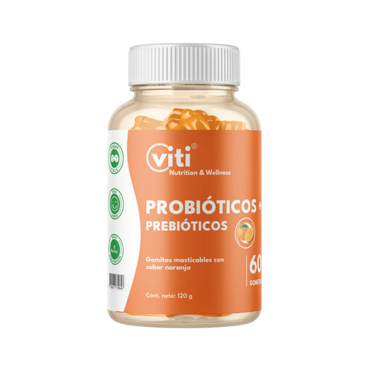 GOMITAS CON PROBIÓTICOS + PREBIÓTICOS